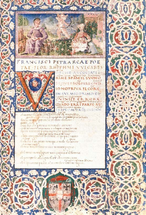Ил. 5. Гаспаре да Падова. Триумф Любви. Петрарка и Лаура. Ок. 1465