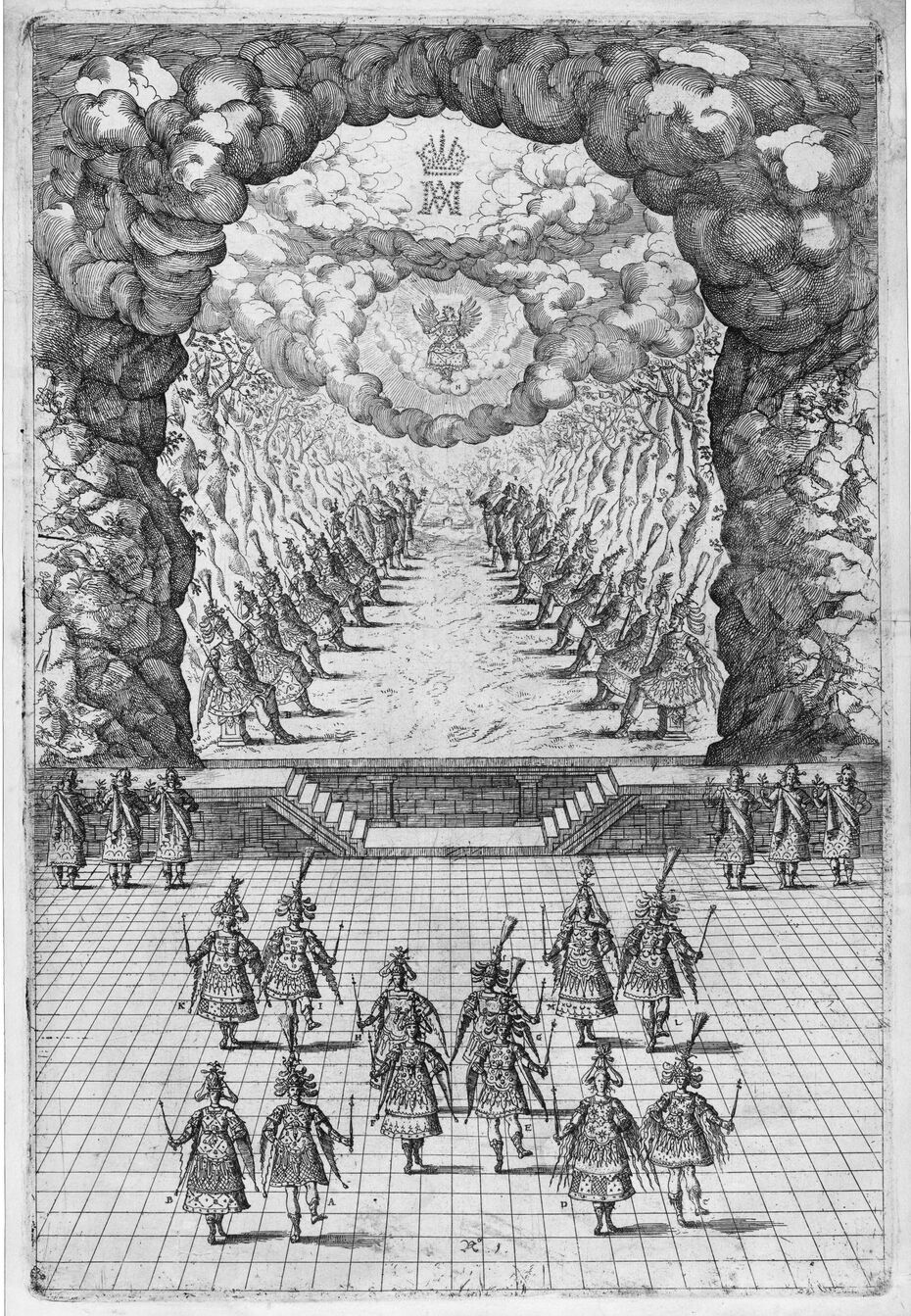 Ил. 2. Phasma Dionysiacum Pragense. Гравюра. 1617. 32 × 24,5 см