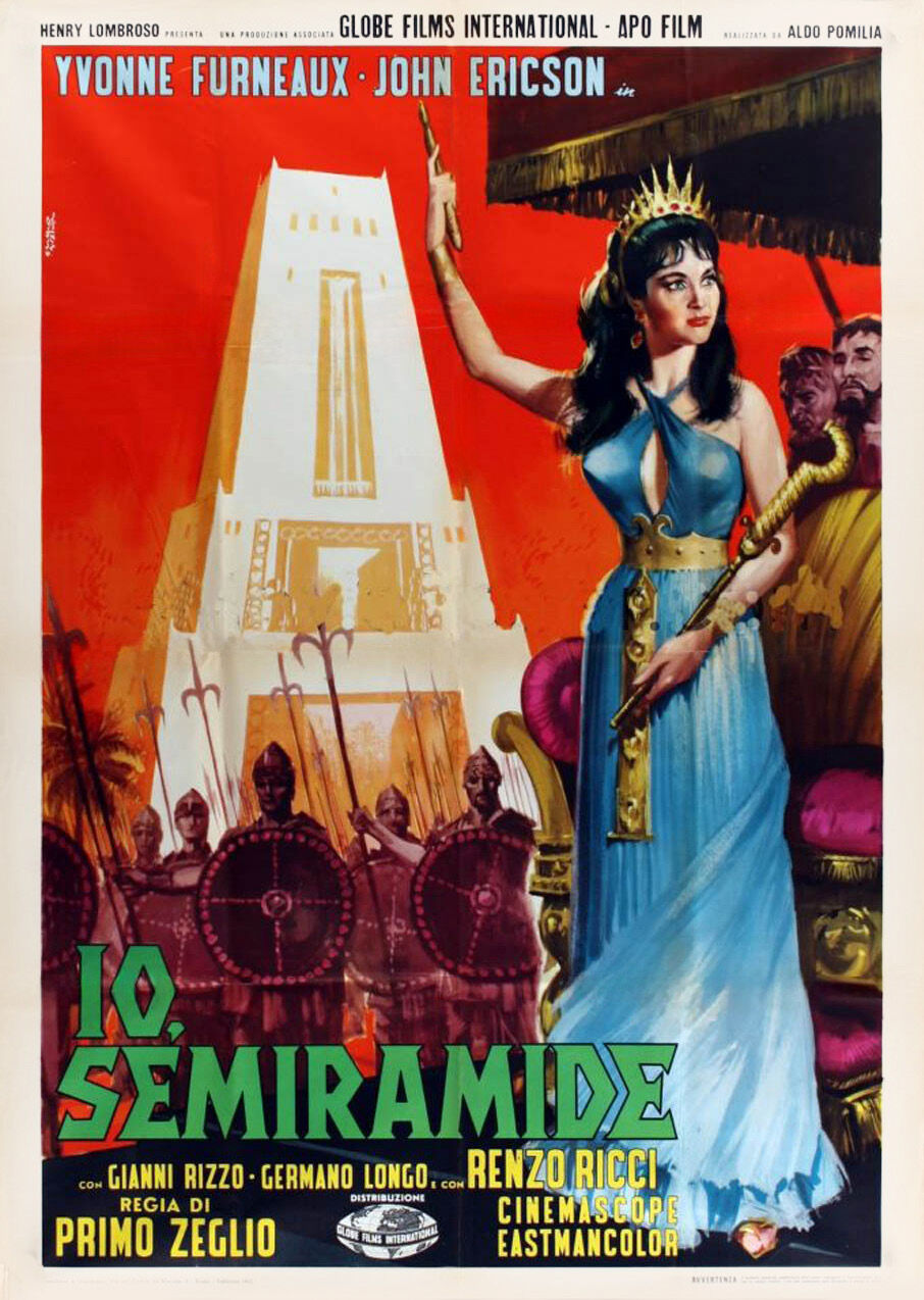 Ил. 1. Постер к фильму «Я — Семирамида». 1963